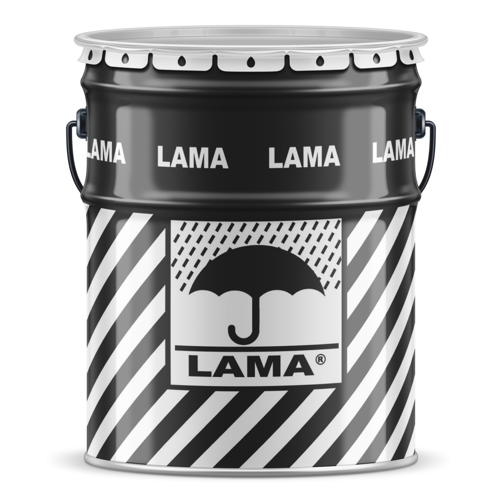 LAMAWP-LAMAMASTIC is a black rubberized bituminous paste 