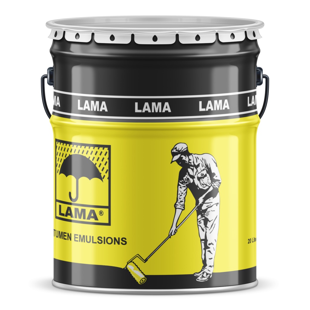 LAMAWP-LAMASOL 100 is a highly rubberized bitumen emulsion, 