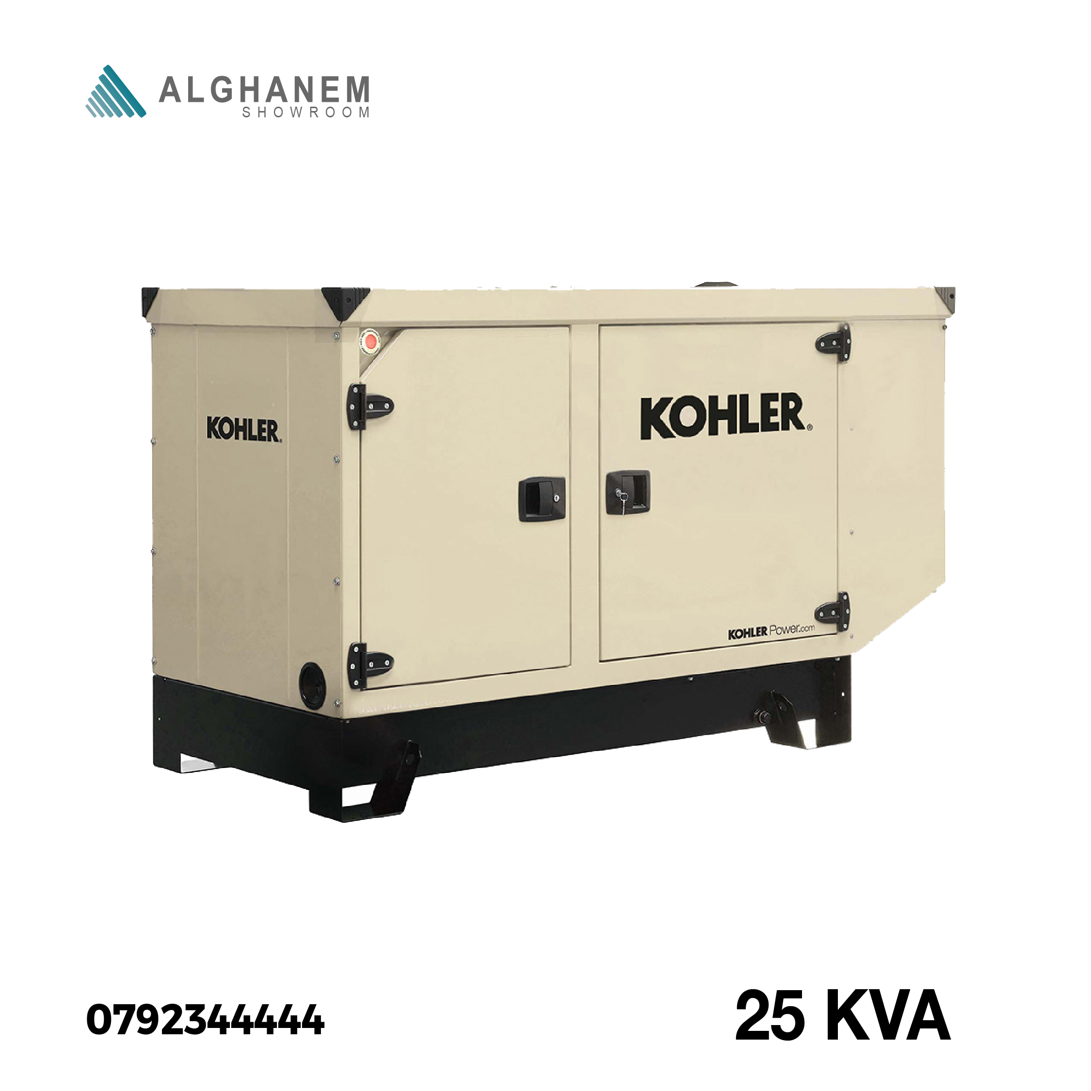 Industrial_Electrical_Generator_Kohler_25KVA_3Phase_Alghanem_group