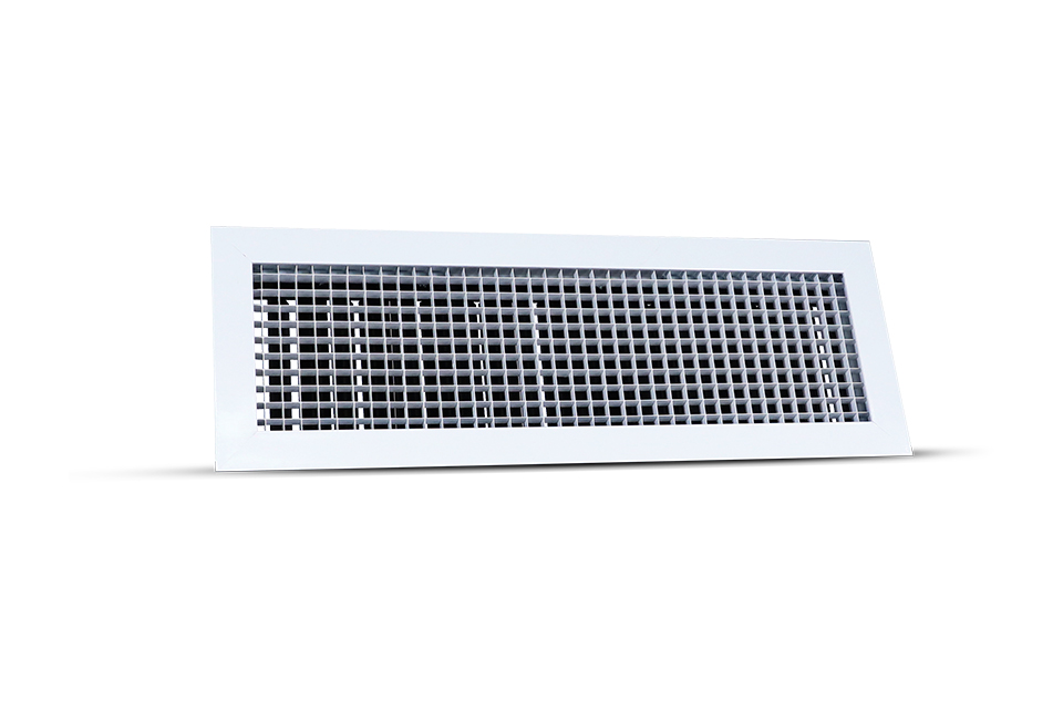 11-CI-AIR-EG-R-(Extruded Aluminum core)-SUPPLY EGG CRATE STYLE GRILLE-With Volume Damper-cooling-industry