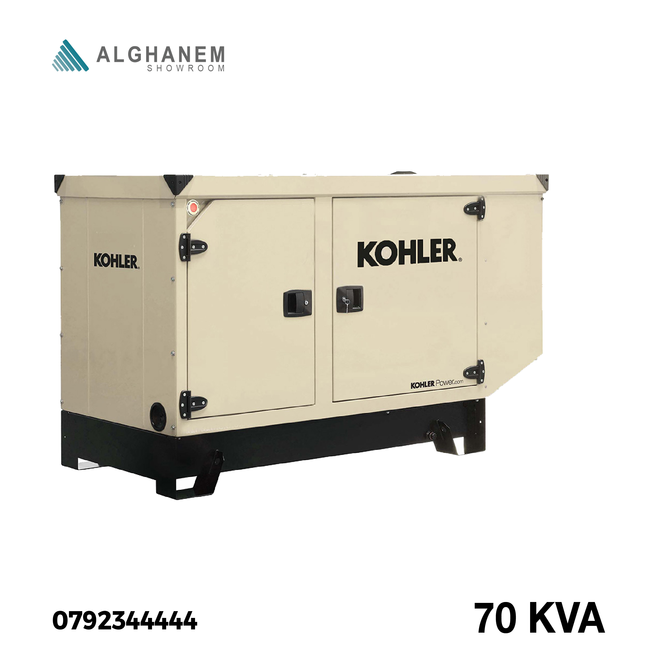 Industrial_Electrical_Generator_Kohler_70KVA_3Phase_Alghanem_group