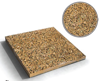 Dabaa - Yellow - Traditional - Terrazo - Tiles - Al Mutatawera for Concrete Products