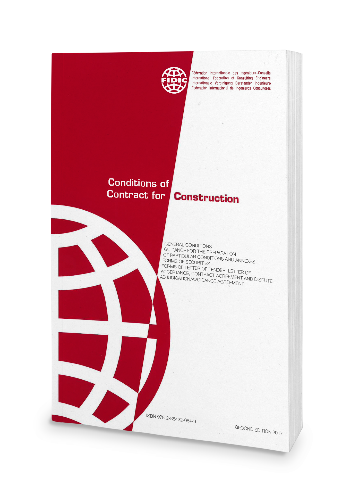 FIDIC red book Conditions of Contract for Construction  الكتاب الأحمر للفيديك شروط عقد البناء و المقاولات الإنشائية