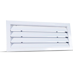 01-CI-AIR-L-H(with Horizontal Fixed Vanes, without Damper)-LOUVERS--cooling-industry