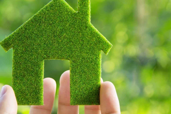 Sustainable material porcelain tile